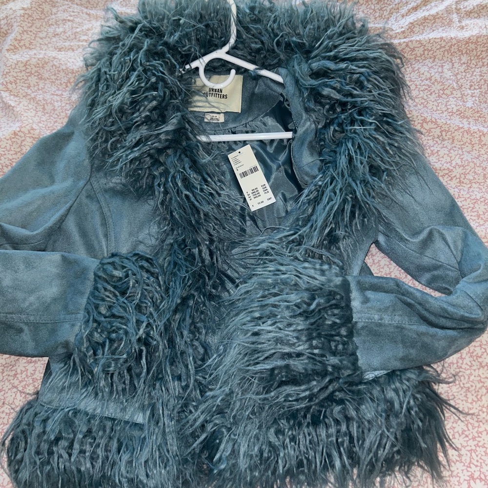 Urban outfitters blue penny lane jacket